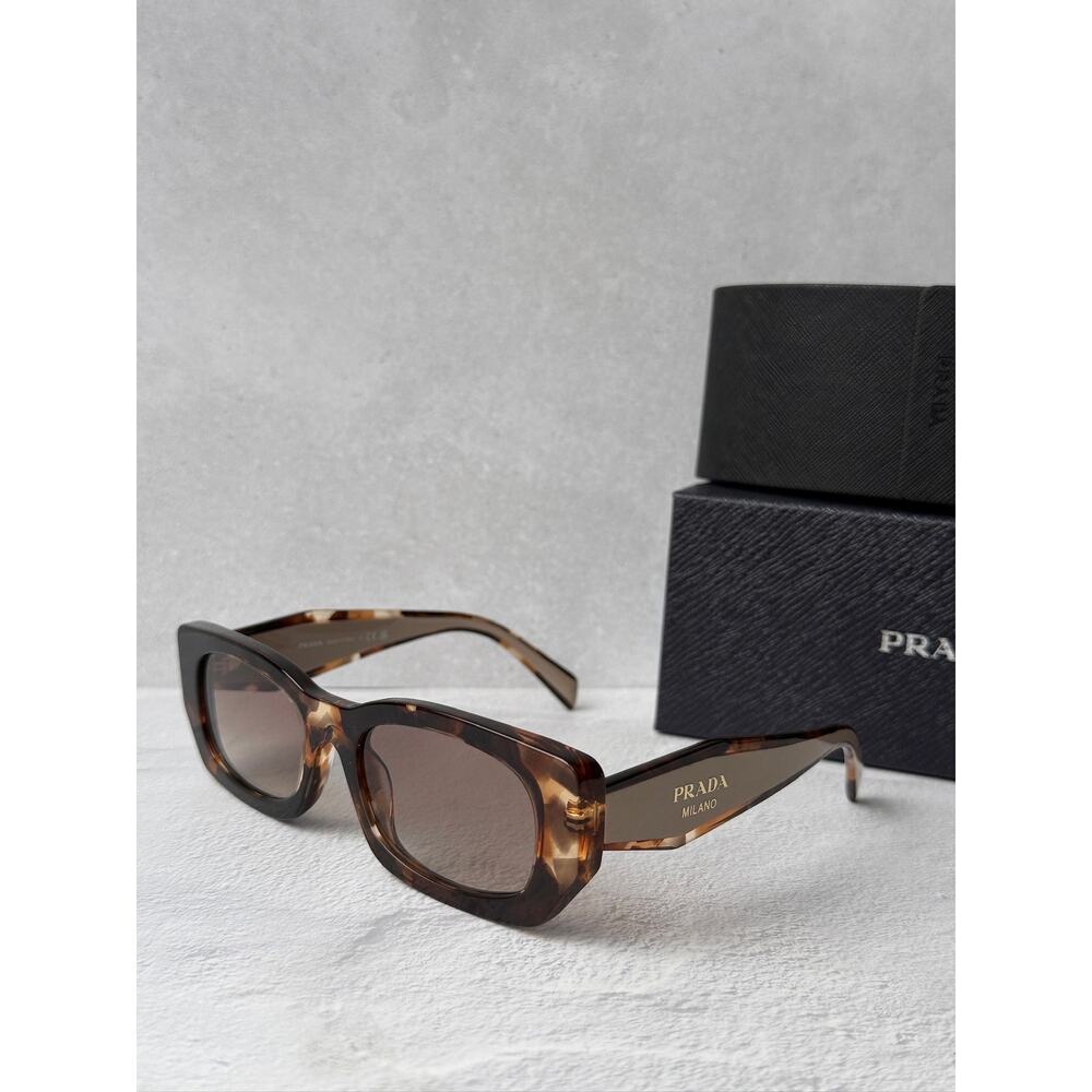 NEW Prada PR B05S Sunglasses in Black White - Picture 5 of 7
